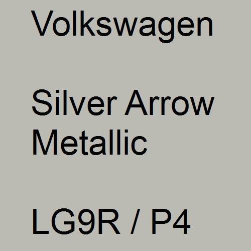 Volkswagen, Silver Arrow Metallic, LG9R / P4.